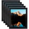 ArtToFrames 9x9 Inch Modern Picture Frame, Multi Pack, Comes with Regular Glass (WOMPack-46-9x9)